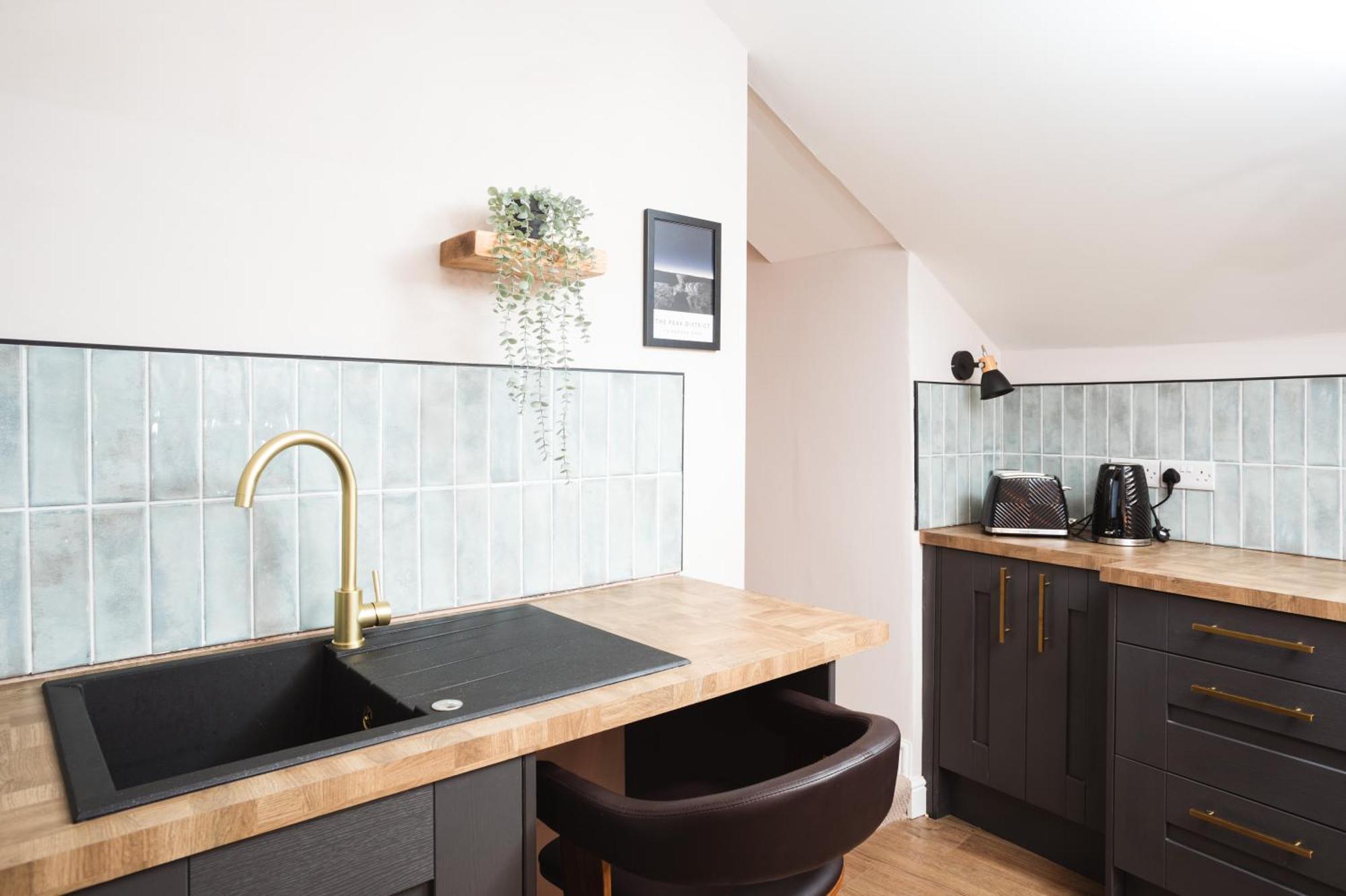 Bankers Quarters - Apt 1 Chapel en le Frith Bagian luar foto